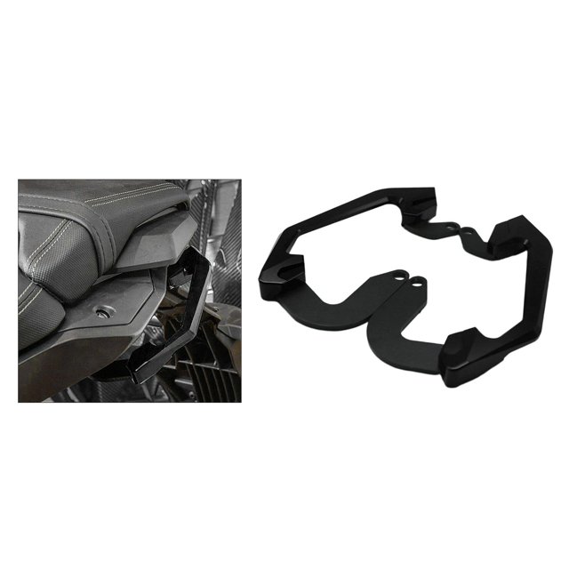 Barras de asiento trasero DYNWAVEMX Asa del asiento trasero 2 Paquetes Negro