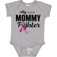 thumbnail image 3 of Inktastic Breast Cancer Awareness My Mommy is a Fighter Boys or Girls Baby Bodysuit, 3 of 5