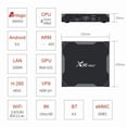 thumbnail image 3 of X96 Max Plus Smart TV Box, Android 1000, Amlogic S905x3, Quad Core, 4GB RAM, 32GB ROM, 8K Media Player, 9.0M, with, 3 of 4