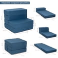 thumbnail image 5 of Sofá Cama Individual Onof SCI Plegable 2 en 1 Cama Portátil Color Azul, 5 of 5