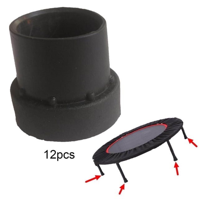 ziyahi Embouts de Trampoline avec Vis Pouce 12 Pcs Embouts de Tige de Trampoline
