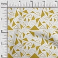 thumbnail image 2 of oneOone Rayon Yellow Fabric Geometric Dress Material Fabric Print Fabric By The Yard 56 Inch Wide, 2 of 4