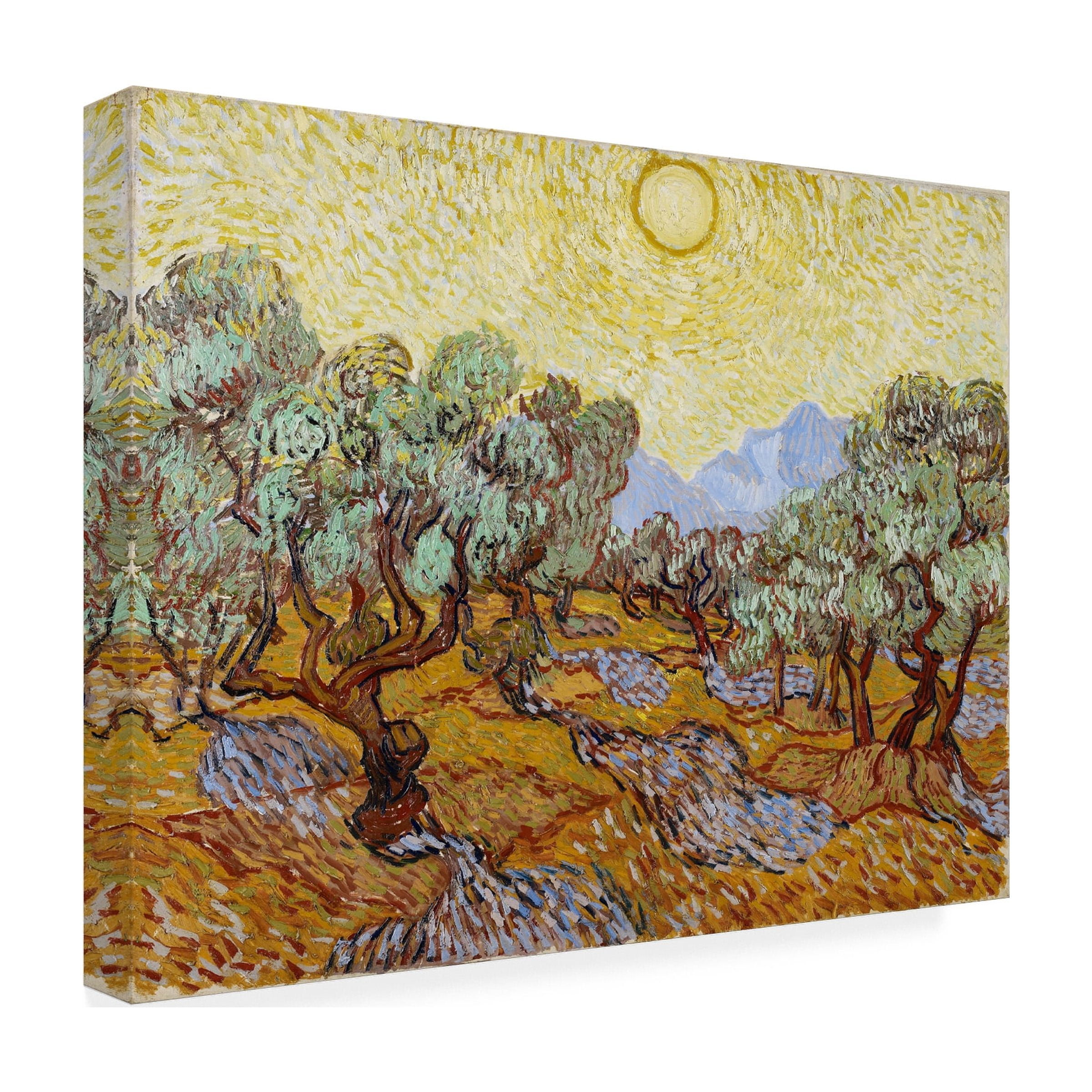 Vincent van Gogh 'Olive Trees 1889' Canvas Art