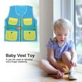 thumbnail image 3 of Teaching Vest Toy, Kid Vest Toy, Safe Durable Vest Toy Soft For Girls For Boys, 3 of 8