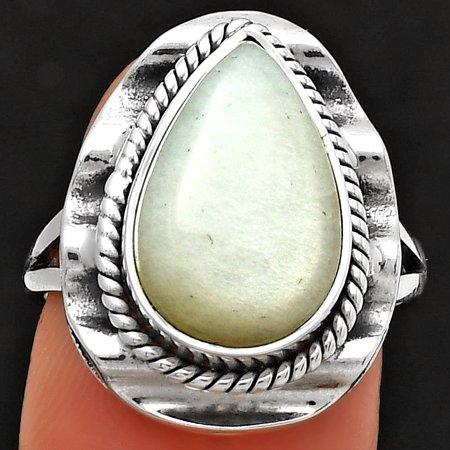 Natural Srilankan Moonstone 925 Sterling Silver Ring s.7 Jewelry R-1212 SDR191556
