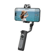 hohem iSteady V2S Portable 3-Smartphone Gimbal Stabilizer with AI Smart Tracking Anti-shake Gesture Control LED Light for Phone Vlog
