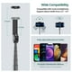 thumbnail image 5 of Trípode para selfies ATUMTEK 65 con control remoto Bluetooth, color negro, 5 of 9