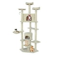 Noah's Ark 23.5"x23.5"x79" Deluxe Cat Tree Condo Furniture