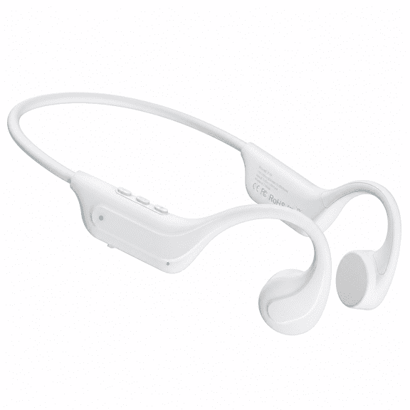 New Bone Conduction Headphones Bluetooth 6.0, Open Ear Earbuds with Mic, Premium Sound, 3 EQ Modes, 10H Playtime, 25g Lightweight, IP65 Waterproof Sports Headphones for Running Cycling Hiking
