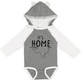thumbnail image 3 of Inktastic Its Home- State of Texas Outline Distressed Text Boys or Girls Long Sleeve Baby Bodysuit, 3 of 5