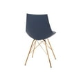 thumbnail image 3 of OSP Home Furnishings Oakley Mid-Century Modern Bucket Chair, Navy, 3 of 5