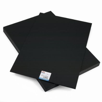 3 / Pack 16" X 20" Elmer's 3-pack Black Foam Boards Foam Black 