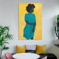 thumbnail image 6 of Amy Sherald-Saint Woman Picture Print Canvas Poster Wall Paint Art Posters Decor Modern Home Artworks Gift 24x36inch(60x90cm), 6 of 6