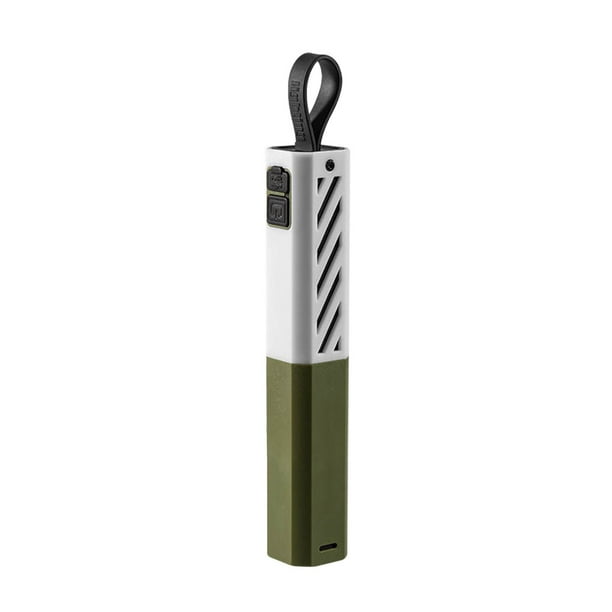 Linterna láser blanca recargable para exteriores, portátil, LED, mini linterna LED para exteriores, camping, senderismo, carga portátil, iluminación
