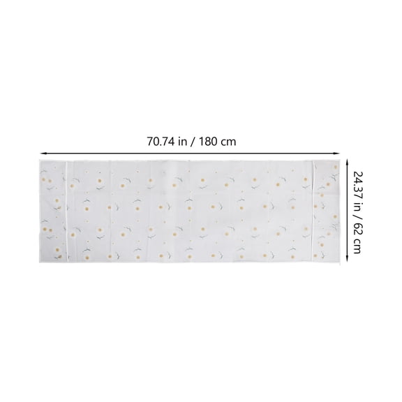 RENACLIPY Magnetic Refrigerator Cover Fridgeguard Refrigerator Protector White PEVA 1Pcs