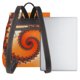 thumbnail image 3 of Balery Orange Rotating Mochila de Cuero para Mujeres, Gran Capacidad, Bolsa de Viaje Multifuncional, Mochila de Cuero y Bolsa de Hombro para Mujeres, 3 of 4