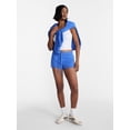 thumbnail image 2 of No Boundaries Ribbed Waistband Fleece Shorts, 2" Inseam, Women’s XXS-XXL, 2 of 5