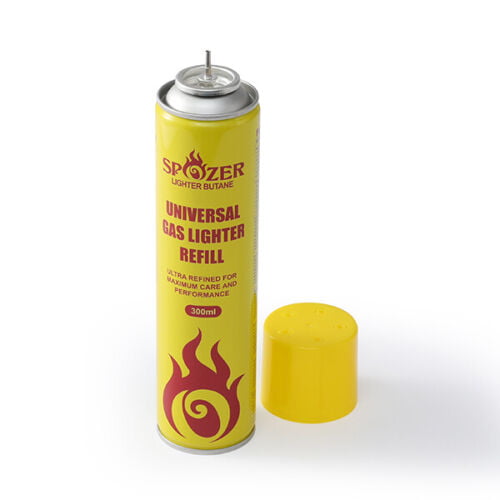 Spozer Butane Lighter Gas Fuel Refill 12 Cans Refined 300ML 10.14Oz  Cartridges