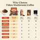 thumbnail image 2 of Suplemento Fidus 16 en 1 de café con hongos, 60 000 mg, 50 porciones, 2 of 7