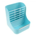 thumbnail image 3 of Walbest Pet Hay Food Feeder Grass Shelf Bowl Dispenser Storage Container, 2-in-1 Hay Feeder for Guinea Pig, Rabbit, Indoor Hay Feeder for Guinea Pig, Rabbit, Chinchilla, Grass and Food Bowl Feeder, 3 of 7