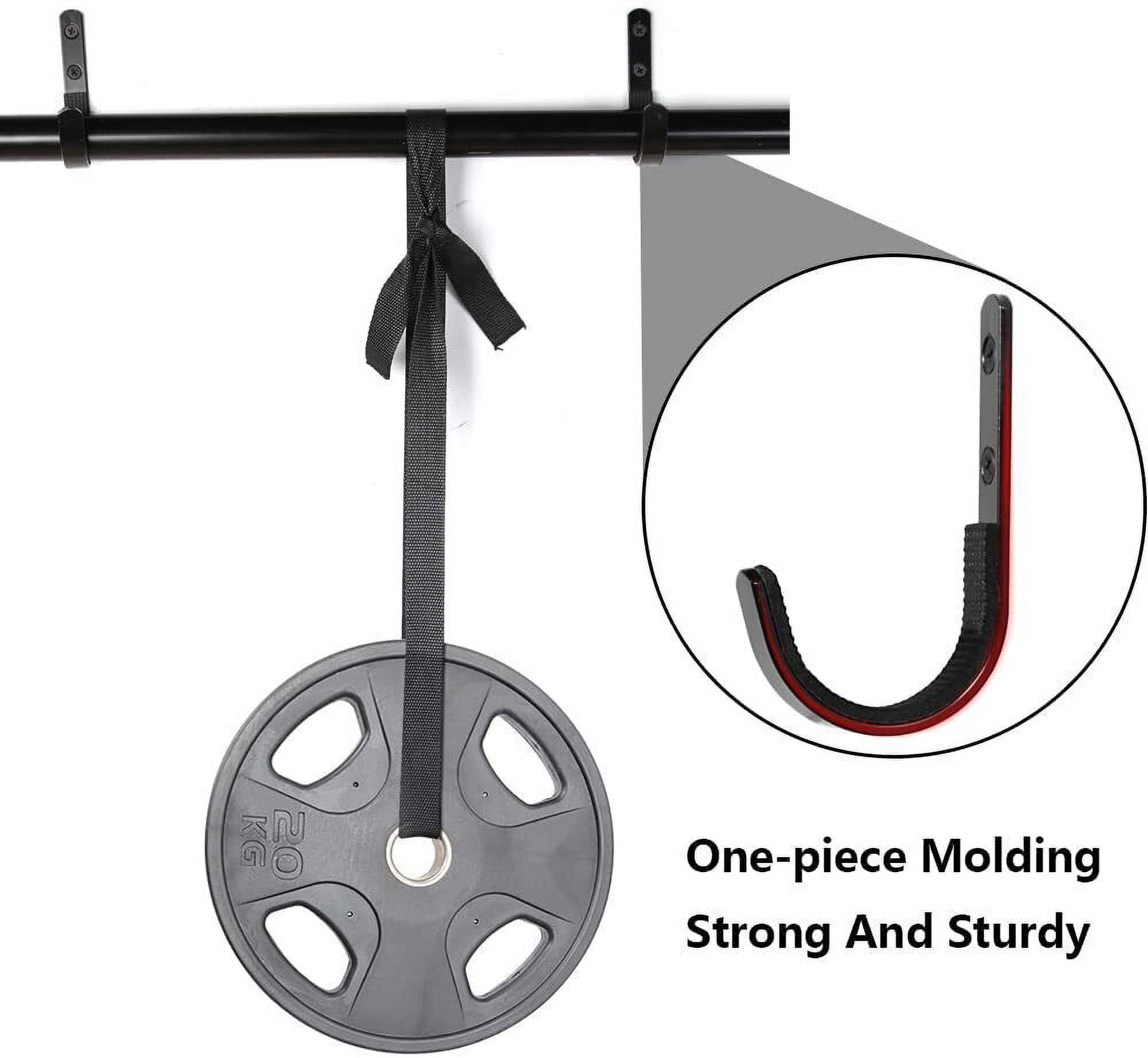 EROCK 10Pcs Steel Hooks Hangers Archery Bow Gun Wall Mount Rack Storage Rifles Shotgun