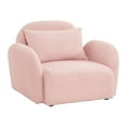 thumbnail image 5 of RONSHIN Teddy Upholstered Arm Single/ Double-seat/ 3-seated Sofa, Modern Sherpa Accent Chair, Cozy Fluffy Reading Chair for Living Room, Bedrooms, Corner, 5 of 7