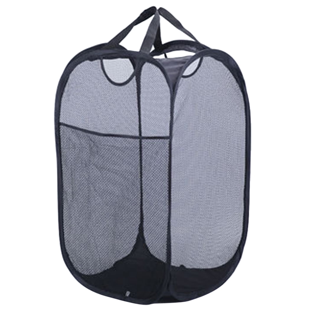 Laundry Basket Mesh Pop Up Easy to Open and Fold Laundry Bag Laundry