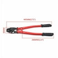 thumbnail image 7 of HongK- 14" Hand Swager Swaging Crimping Tool for Wire Rope Cable Swage 1/16" 3/32" 1/8" [P/N: ET-TOOL030-14-RED], 7 of 7