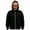 Z2 Black, variant on Norvella Mens Halloween Hoodies Metal Mask Hood Full Zip Long Sleeve Hooded Sweatshirt Kangaroo Pocket Regular Fit Casual Jacket