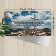 thumbnail image 2 of Mountain Cross and Quote Front License Plate, Metal License Plate, Funny Standard Plates Personalized Novelty Decorative For Men/Women/Boys/Girls Car 6×12 Inch, 2 of 6