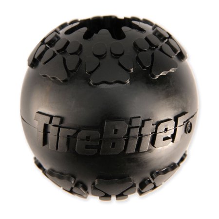 GATROPOD TireBiter Advanced Ball Rubber Dog Toy w/Treat tation Medium 3