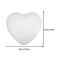 thumbnail image 2 of CRILSTYLEO 1Ud Corazón Decorativo De Espuma Para Manualidades Con Superficie Perfecta Para Pintar, 2 of 8