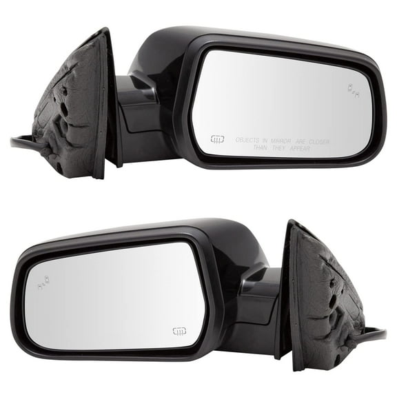 TRQ Mirror Pair Power Heated with Blind Spot Indicator LH RH for Equinox Terrain MRA04375