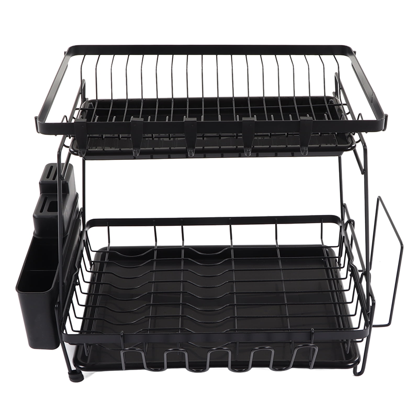 Dish Drying Rack, 2 Tier Dish Racks Rust Prevention For Kitchen Counter