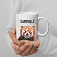 thumbnail image 6 of Personalized Bear Accent Coffee Mugs Cups With Name, Bear Coffee Cups Gifts For Bear Lovers Men Women Friends, Customized Bear Travel Mug For Birthday Christmas, Bear White Ceramic Tea Cups 11 Oz, 6 of 7