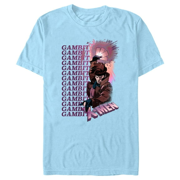 Men's Marvel X-Men '97 Gambit Name Collage Graphic T-Shirt