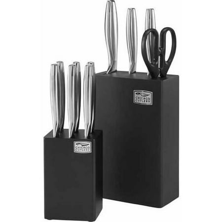 Block Set Chicago Cutlery - Chicago Cutlery 12-Piece Uptown 2-Block Knife Set
