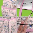 thumbnail image 5 of Garden Tool Bag,Pioneer Flower Floral Print Pattern Garden Tool Organizer,Garden Gifts,Waterproof Multi-Pocket Garden Tool Storage 11.8x5.5x11.4 Inch(Tools NOT Included), 5 of 6