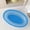 Blue/9.45"×6.1"/1 Pc, variant on Foodservice Fast Food Baskets,Plastic Oval Food Serving Baskets,Grid Design Bread and Fruit Trays,Reusable PP Plastic Serving Baskets for Parties,Picnics,BBQs,Kitchen,Restaurant,Home Use