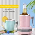 thumbnail image 4 of LOVEVER New Portable Countertop Small Ice Maker Machine Mini Mini Smart Beverage Cup Quick Car Ice Maker Ice Machine Home Camp Party, 4 of 5