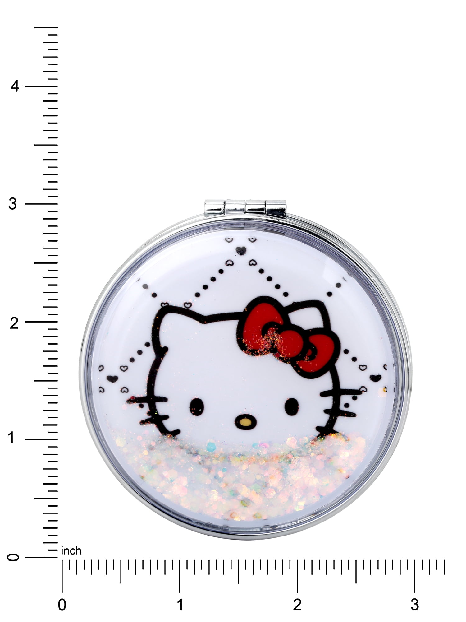 Sanrio Hello Kitty Compact Mirror with Secure Closure for Everyday Use