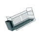 thumbnail image 2 of Estante de secado de platos Estante de secado de platos multifuncional Escurridor de platos Organizador de utensilios con escurridor Cubiertos para despensa Gabinete , verde, 2 of 9