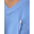 thumbnail image 4 of Hanes Men's Comfort Fit Short Sleeve 3 Pocket V-Neck Scrub Top, Sizes up-to 3X, 4 of 8