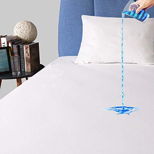 Premium Breathable Mattress Cover, Waterproof Bed Sheet Protector King Size