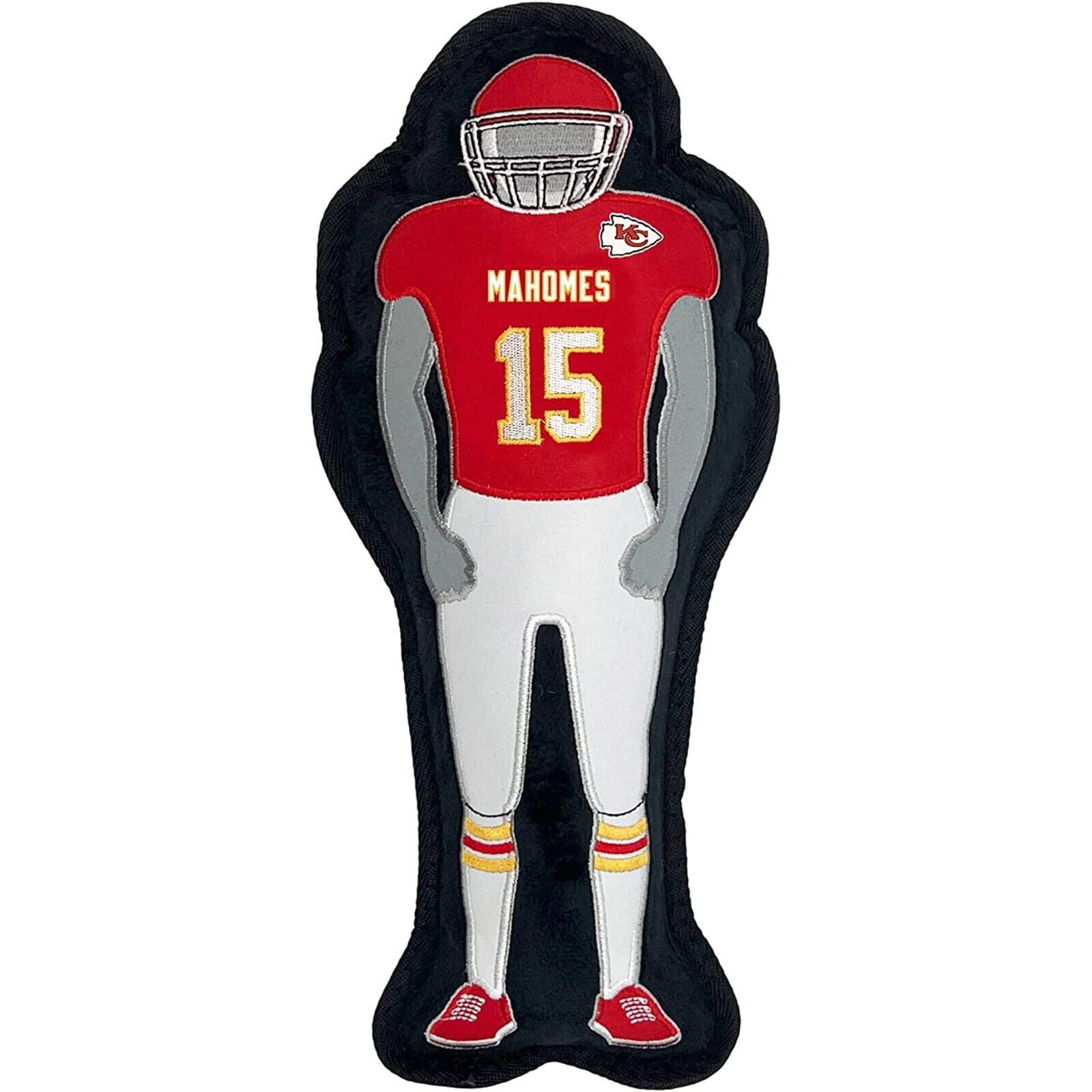 NFLPA Patrick Mahomes Athletes Player Pet Dog Toy Premium Quality with Built-in Squeaker