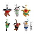 thumbnail image 5 of Osdhezcn Cartoon Key Chain Sausage Mouth Doll Keychain Soft Plush Bag Keyring Accessory, 5 of 9