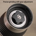 thumbnail image 3 of Adjustable Manual Coffee Grinder with Ceramic Burr & Removable 160ml Glass Bowl for Grinding, 3 of 17