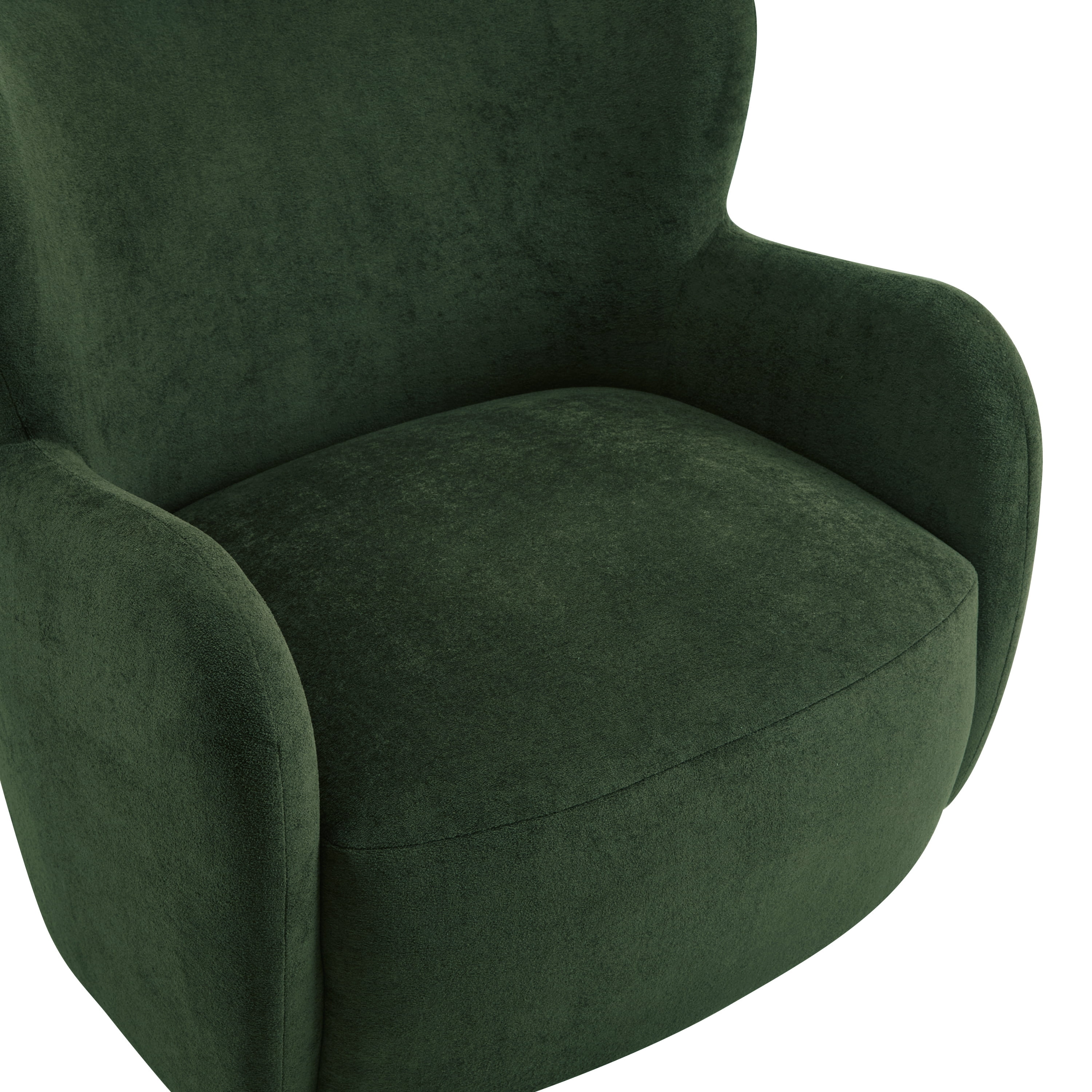 Noble House Lucia Wingback Armchair,Light Teak