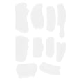 thumbnail image 4 of Flexible Reusable Silicone , Comb , Gift Home Decorations For Hand Mirrors Ornaments, 4 of 8