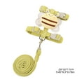 thumbnail image 2 of YIMWNYI Dog & Cat Bee Leash, Cute Corduroy Strap Vest for Small Dogs and Cats, Safe & Easy to Use, Yellow & Green, M Size (4.4-9.9 lb), 2 Pack, 2 of 6